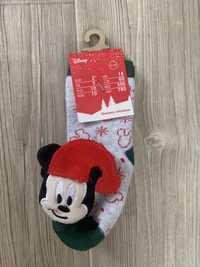 Skarpetki świąteczne Myszka Mickey rozm 15-18 nowe