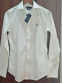 Ralph Lauren nowa oryginalna biała koszula bluzka damska rozm. 6 (S/M)