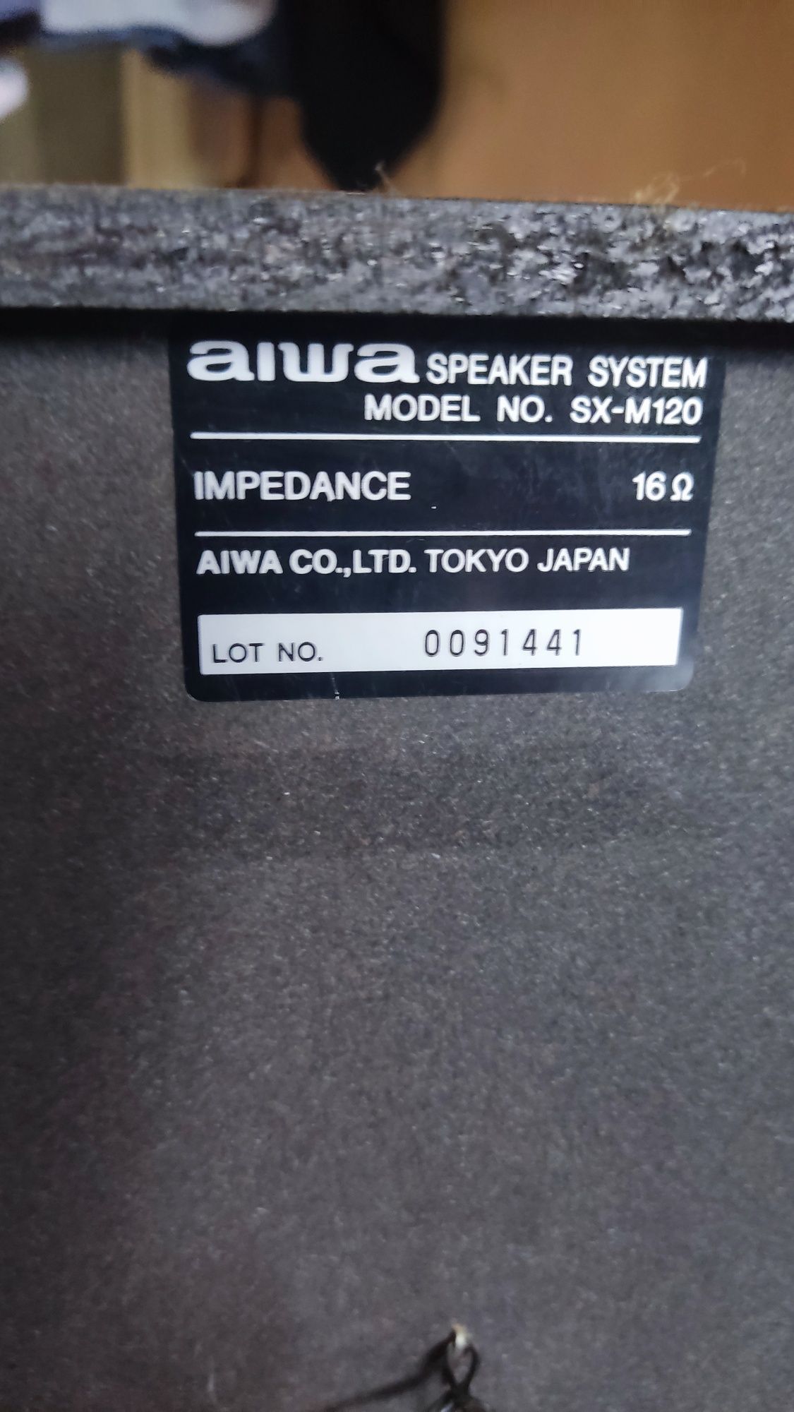 Колонки и сабвуфер AIWA