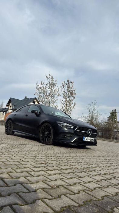Mercedes-Benz CLA Mercedes - benz Cla 220d 4matic 2020 rok czarny mat