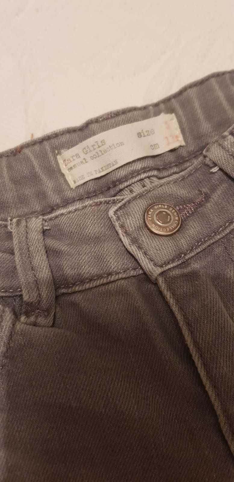 Spodnie Jeansy Zara 116cm 5 lat jak Nowe