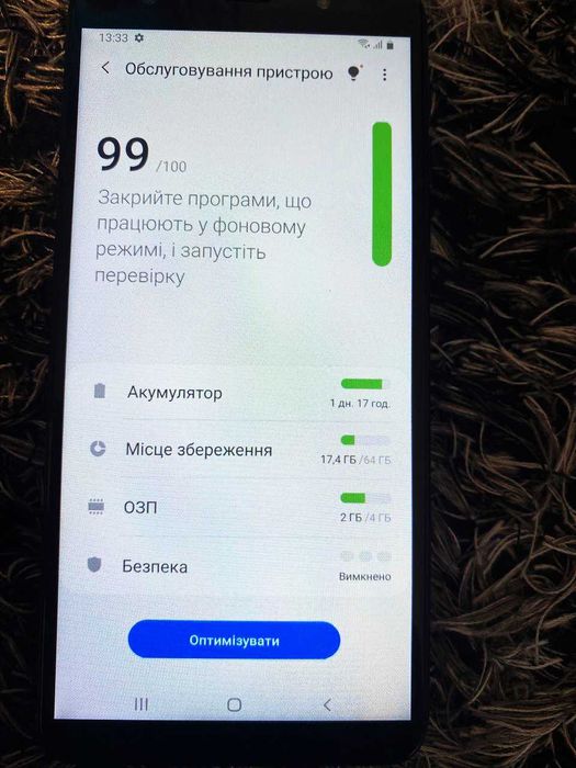 Мобільний телефон Samsung Galaxy A7 (A750) Black