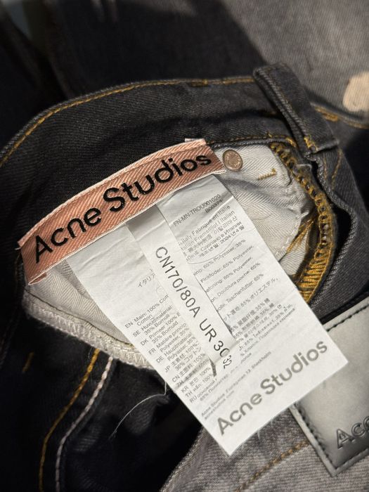 Джинсы Acne Studios flared jeans акне студио клеш широкие opium