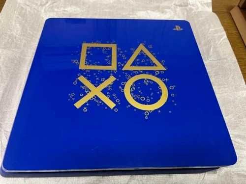 Console de jogos Sony PlayStation 4 edição limitada - Azul