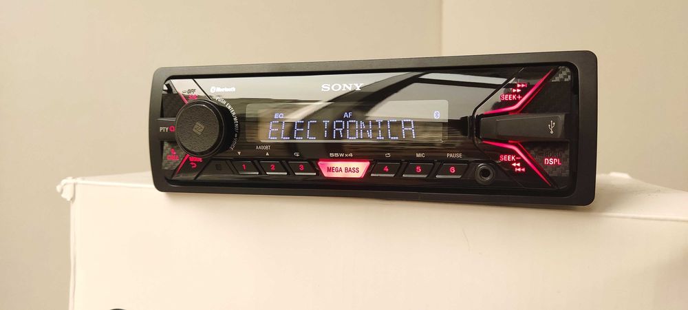 SONY XPLOD A400BT Bluetooth MOSFET 4X55 Автомагнитола — оригинал!