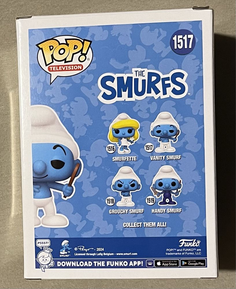 Vanity Smurf Smerfy Laluś The Smurfs 1517 Funko POP