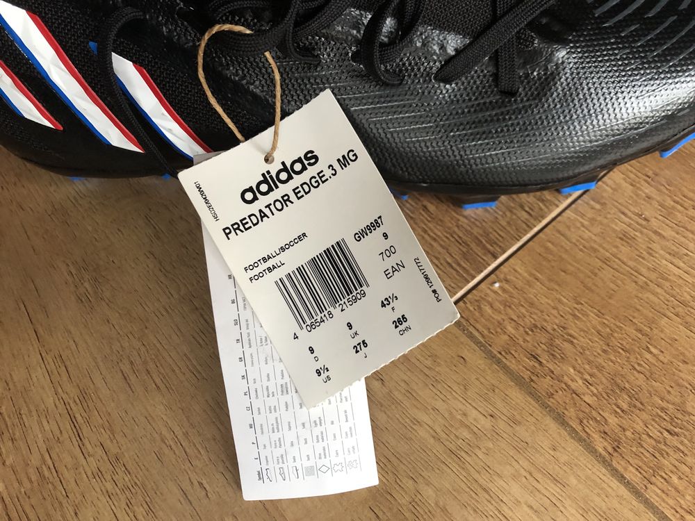 Buty adidas - Predator (korki)rozm.43 1/3