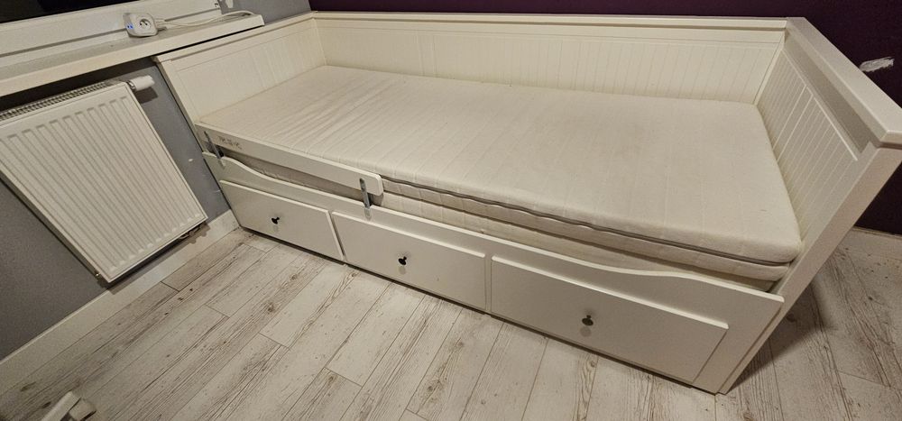 Łóżko używane Hemnes Ikea