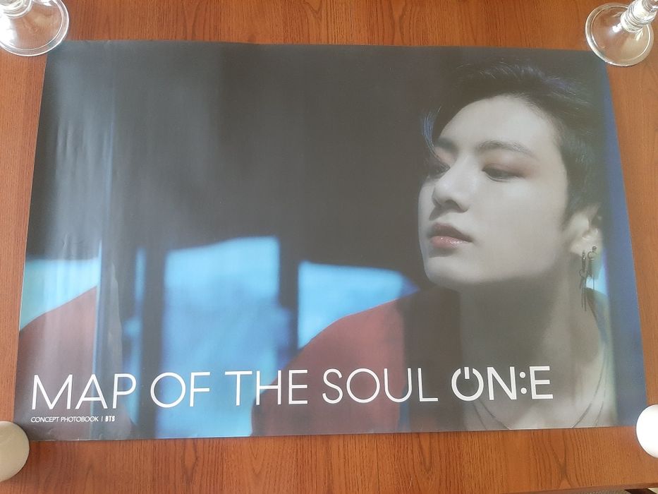BTS plakat map of the soul on:e Jungkook
