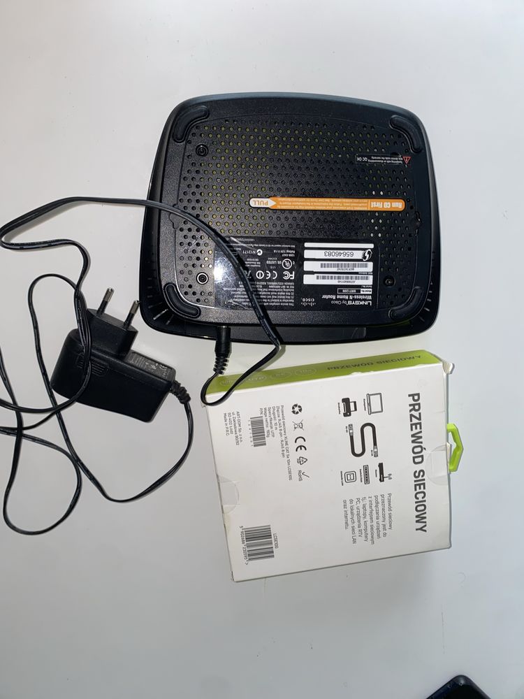 Router internetowy Linksys WRT120N plus kabel 10m