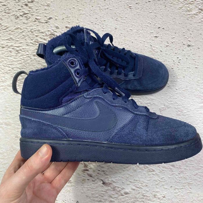 оригінал nike borough mid 2 boot зимові утеплені кросівки