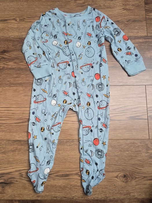 Bawełniany pajacyk śpiochy kosmos Dada rozmiar 80