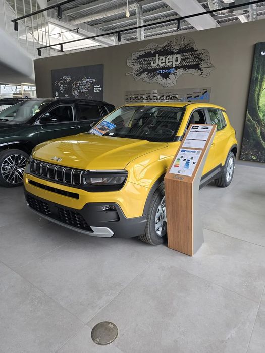 Jeep Avenger Żółty Sun, Rok Produkcji 2025