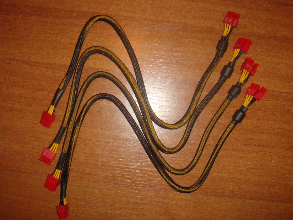 Модульные кабеля SATA .MOLEX .PCI-E .Chieftec, Corsair, Evga, Seasonic
