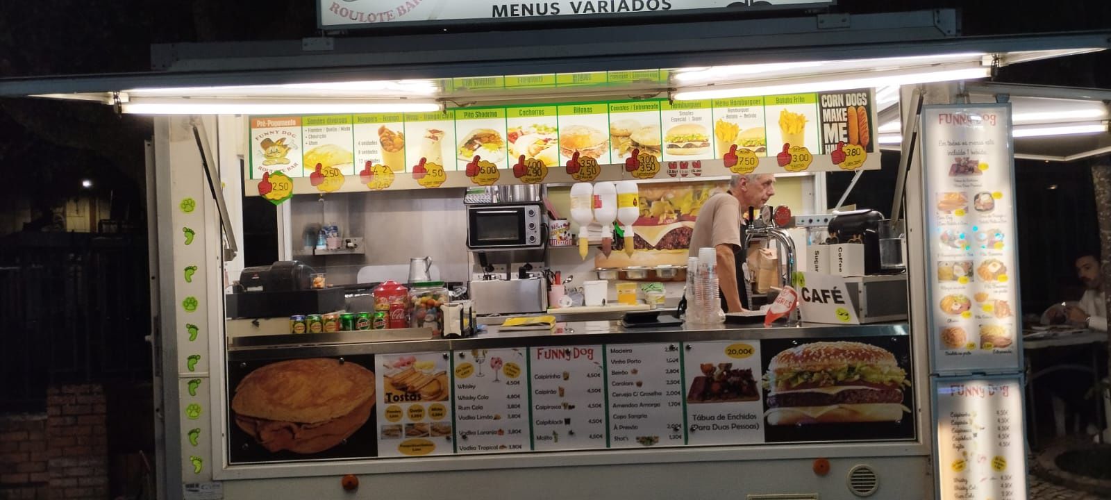 Roulote Comercial, Bar Móvel, Food Truck
