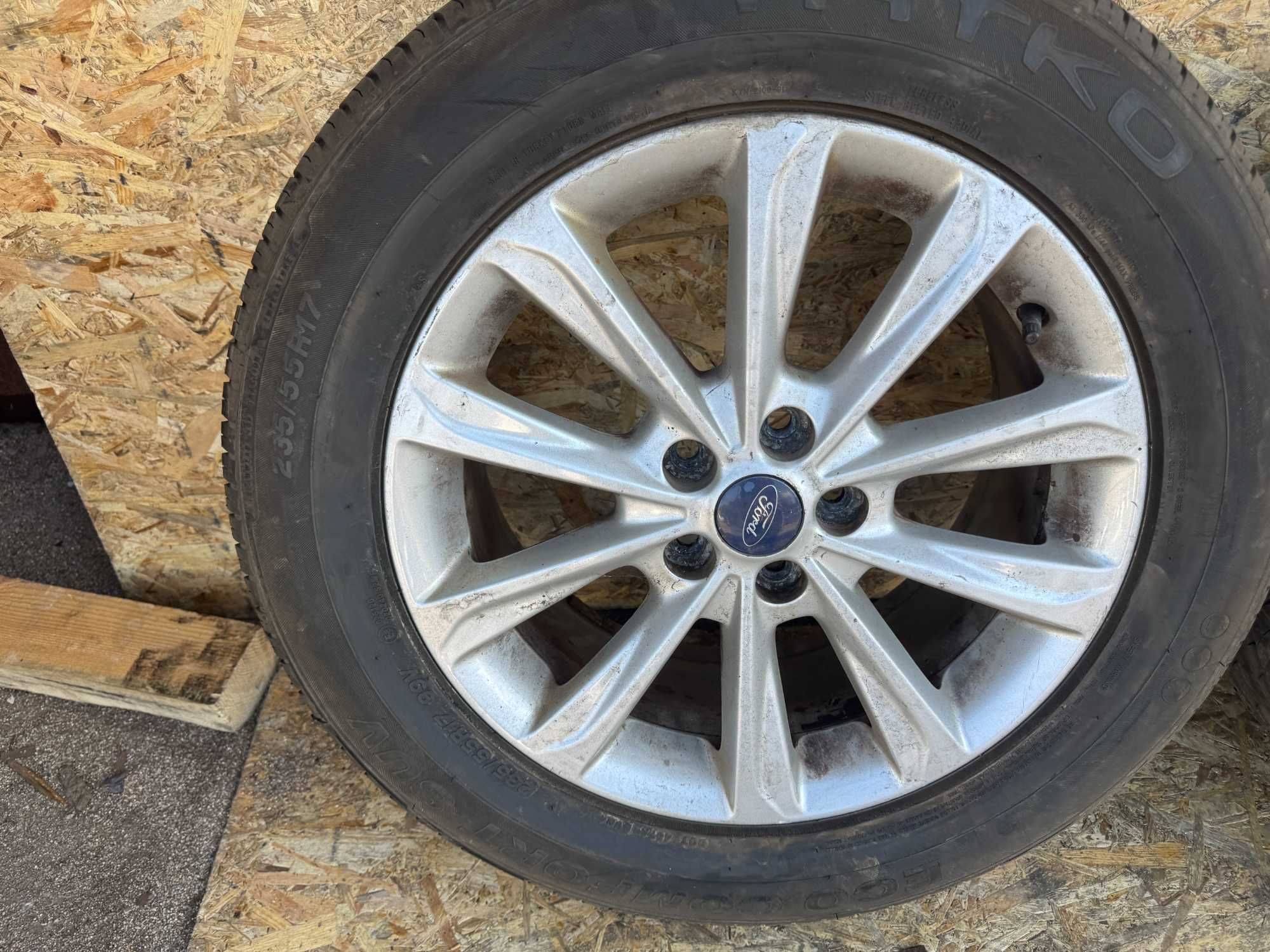 felgi ford s-max kuga 5x108 17' x2 opony ładne