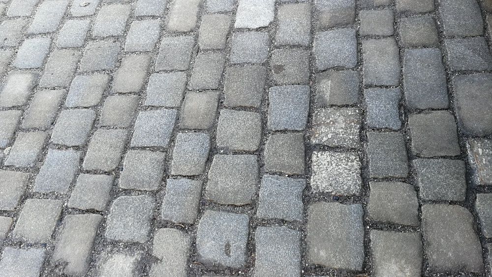 kostka granitowa, rustykalna, stara, ok 18cm/20cm dostępne 4 tyś ton