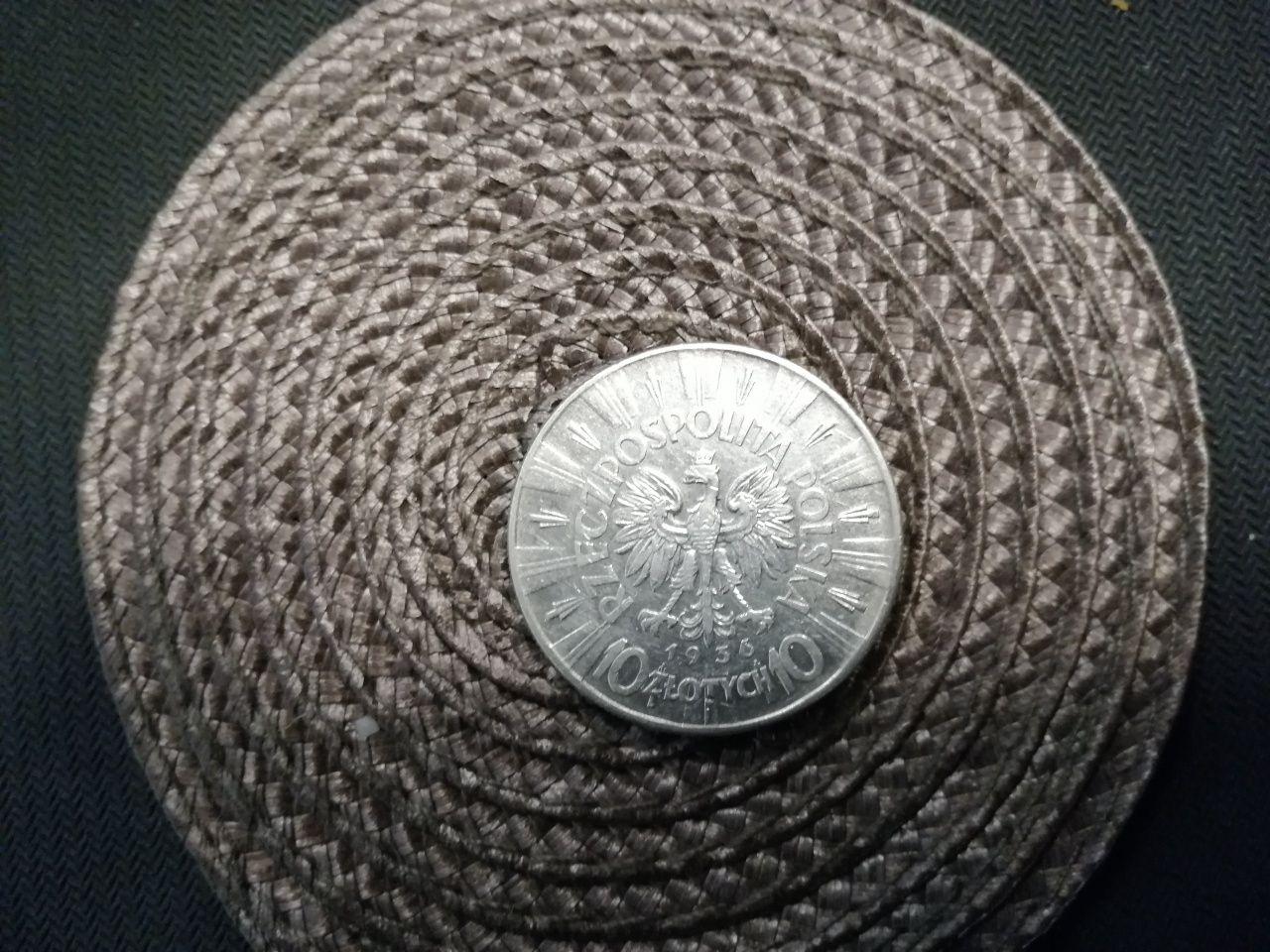 10 zł Piłsudski 1936 srebro 22g moneta