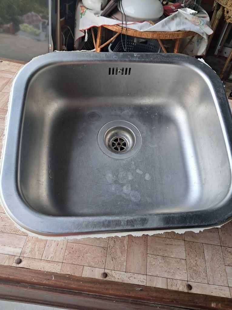 Cuba lavatório em inox