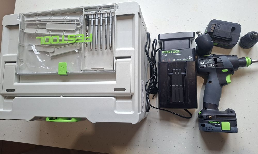 Wkrętarka festool txs nowa 2025 set