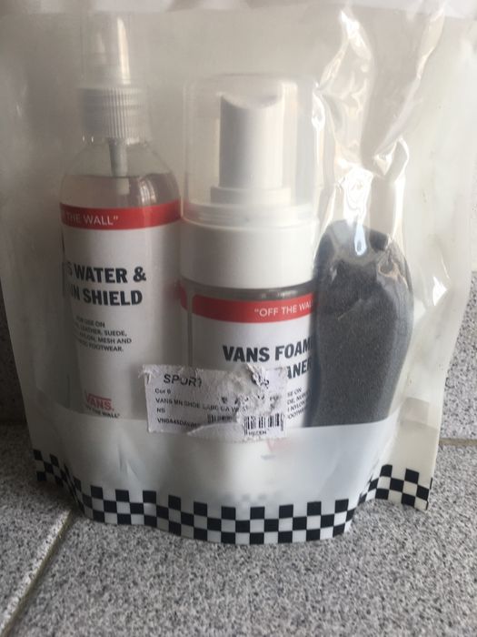 kit Limpeza Vans SHOE CARE CANVAS