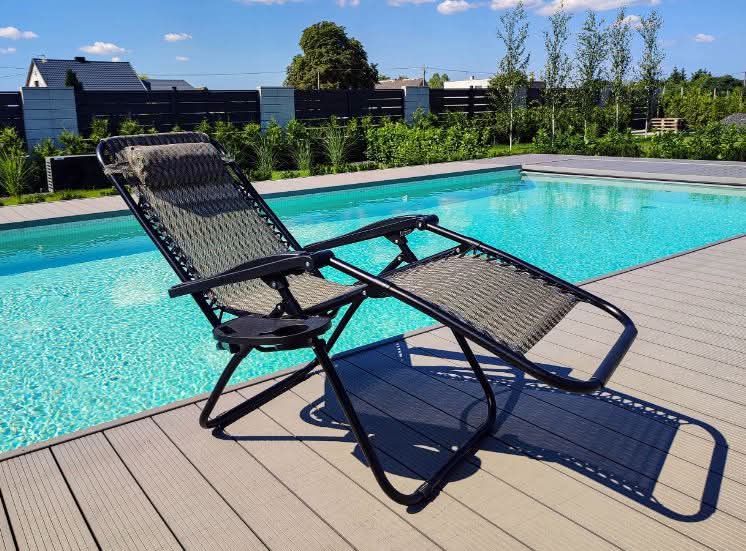 Leżak ogrodowy/plażowy