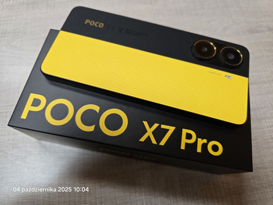 POCO X7 PRO 5G 16(8+8)/256GB na gwarancji do 04.05.2027r