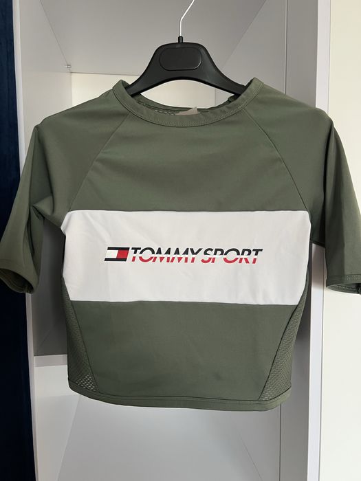 Жіноча спортивна футболка- Tommy Sport - s