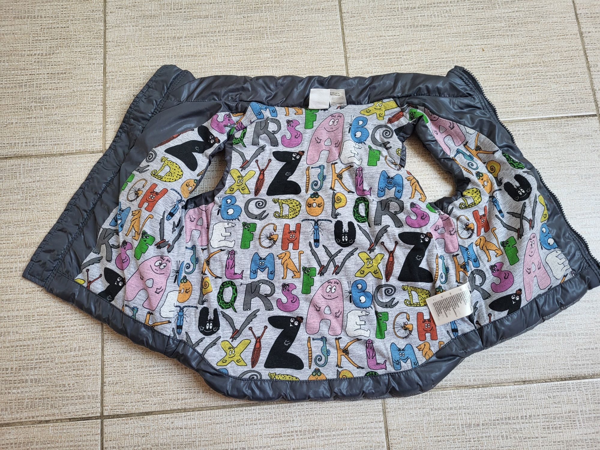kamizelka- bezrękawnik Barbapapa H&M 74-80