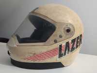 Capacete Retro Lazer LZ 2 antigo vintage