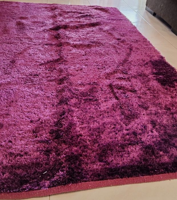 Tapete de sala co pelo fofinho