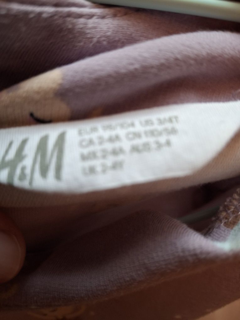 Sukienka h&M tańczące myszki 98-104