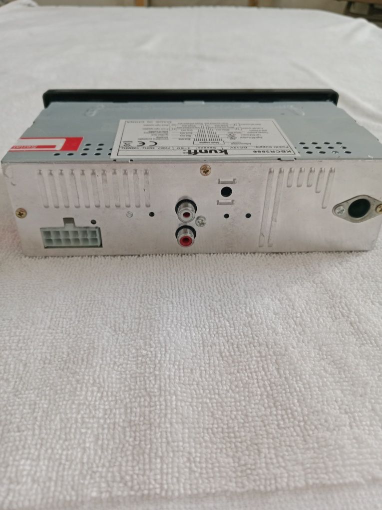 Auto rádio kunft com bluetooth