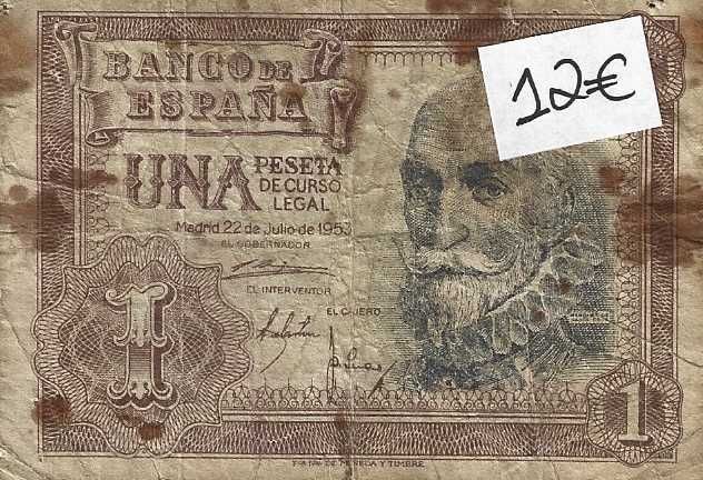 Notas antigas - Espanha