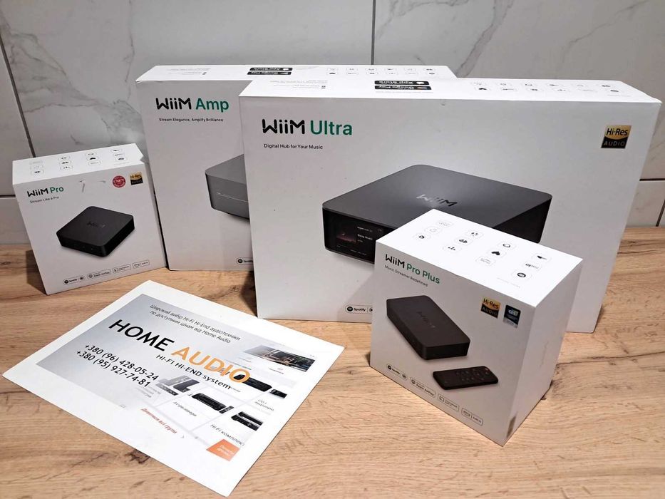 Підсилювач WiiM Vibelink AMP  Новий (Ultra/Ultra AMP/Pro Plus)