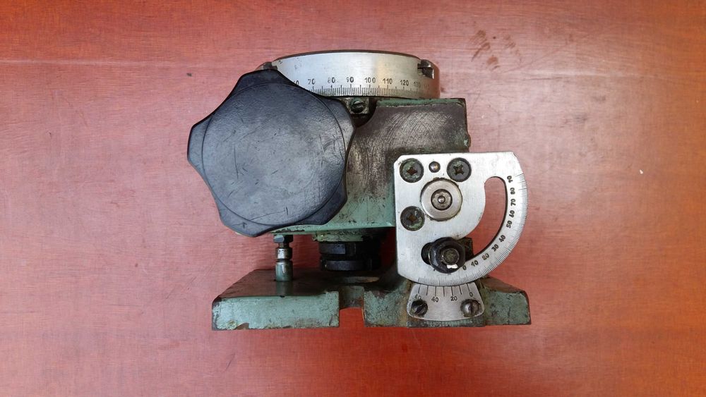 Поворотний стіл сінусний, фрезирний стіл 125мм.