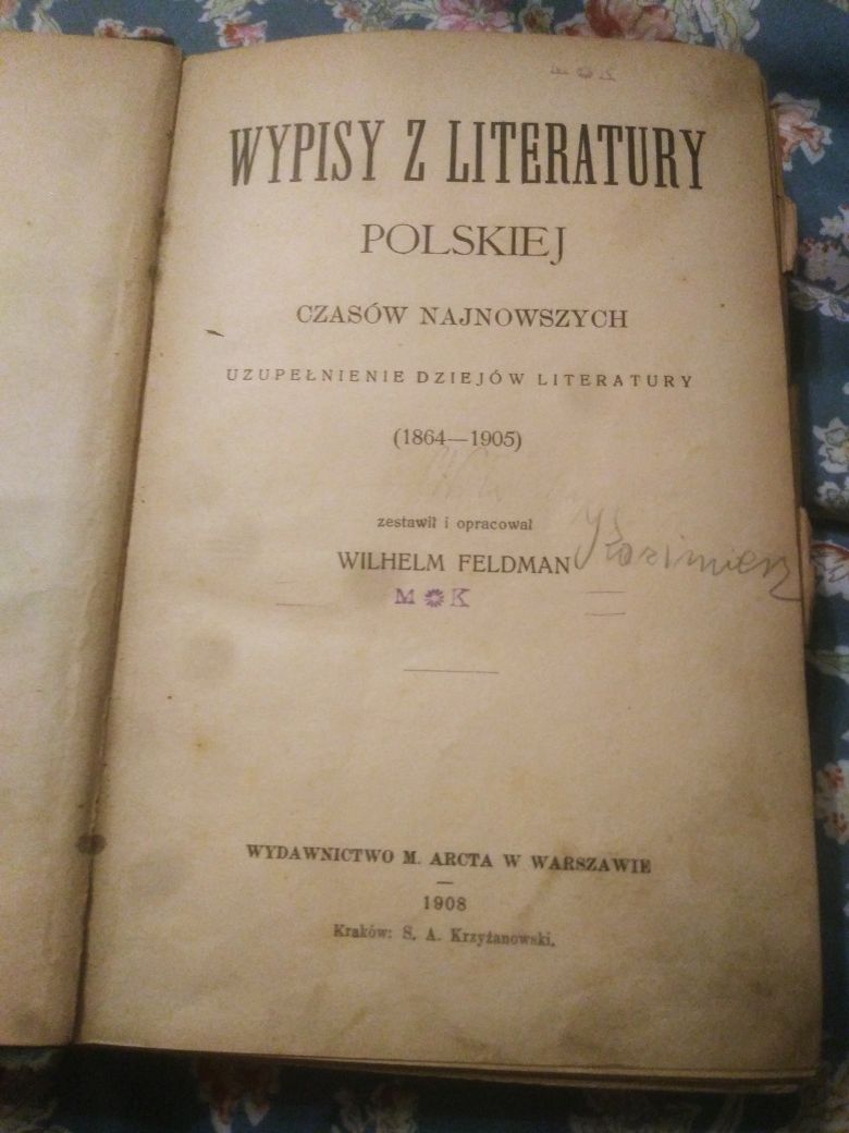 Współcześni pisarze polscy wilhelm feldman