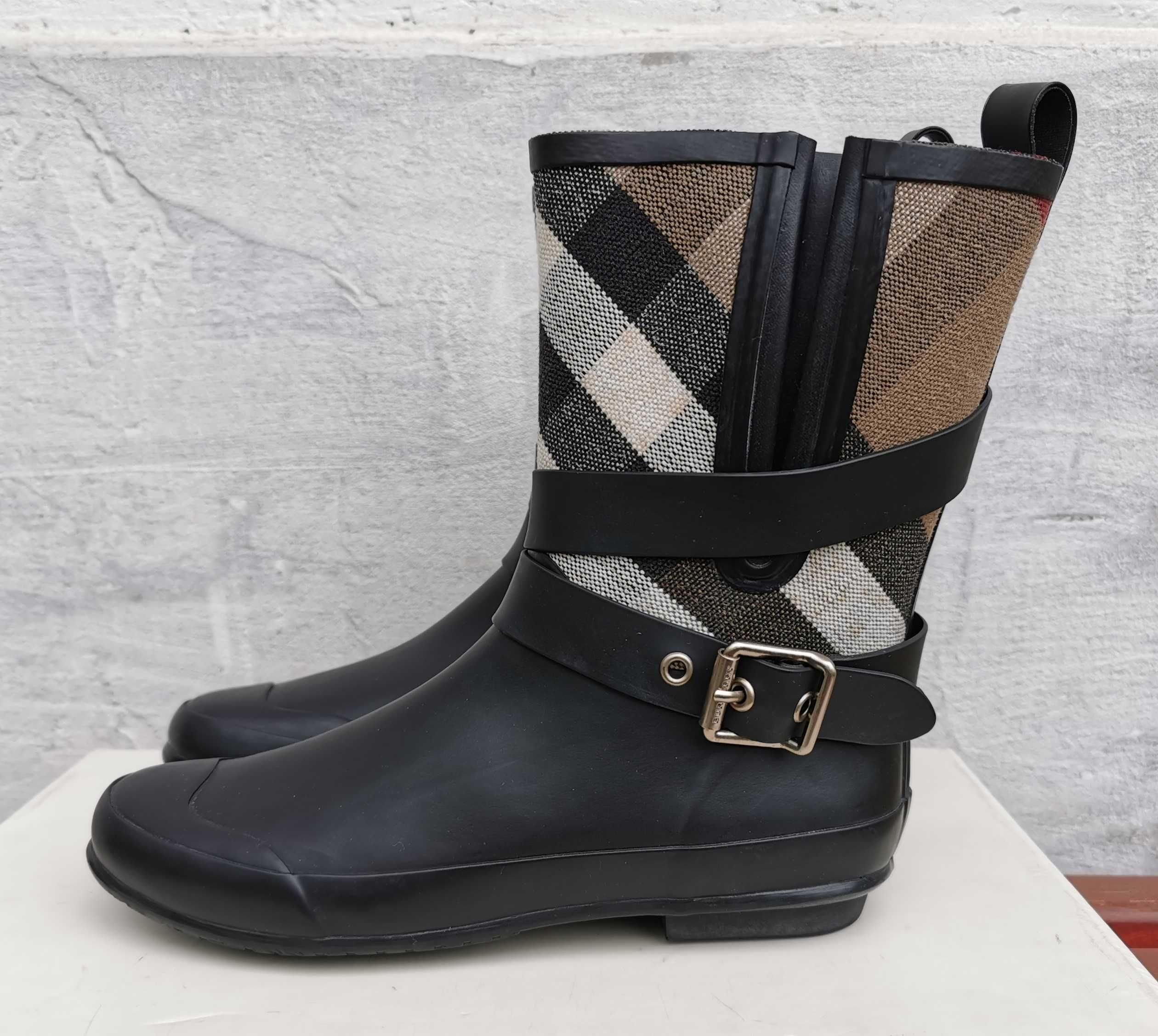 Гумові чоботи Burberry Holloway 38 р черевики Оригінал
