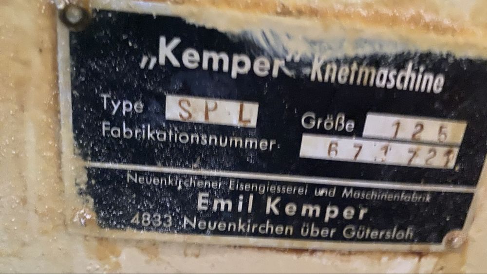 Mieszarka Spiralna 125l