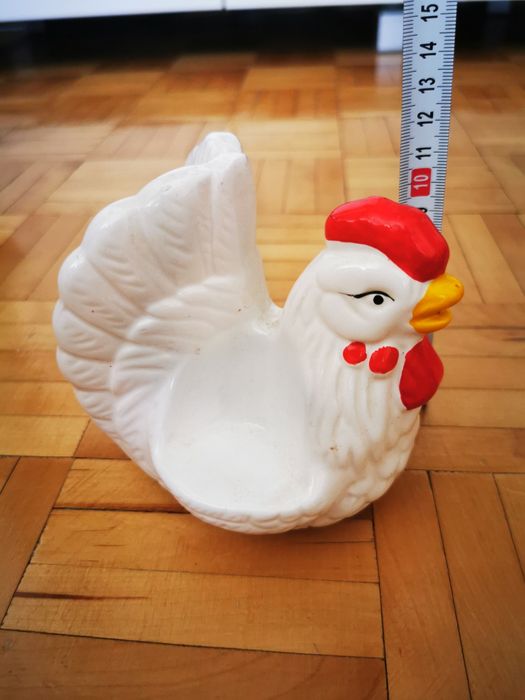 Figurka porcelanowa - kura