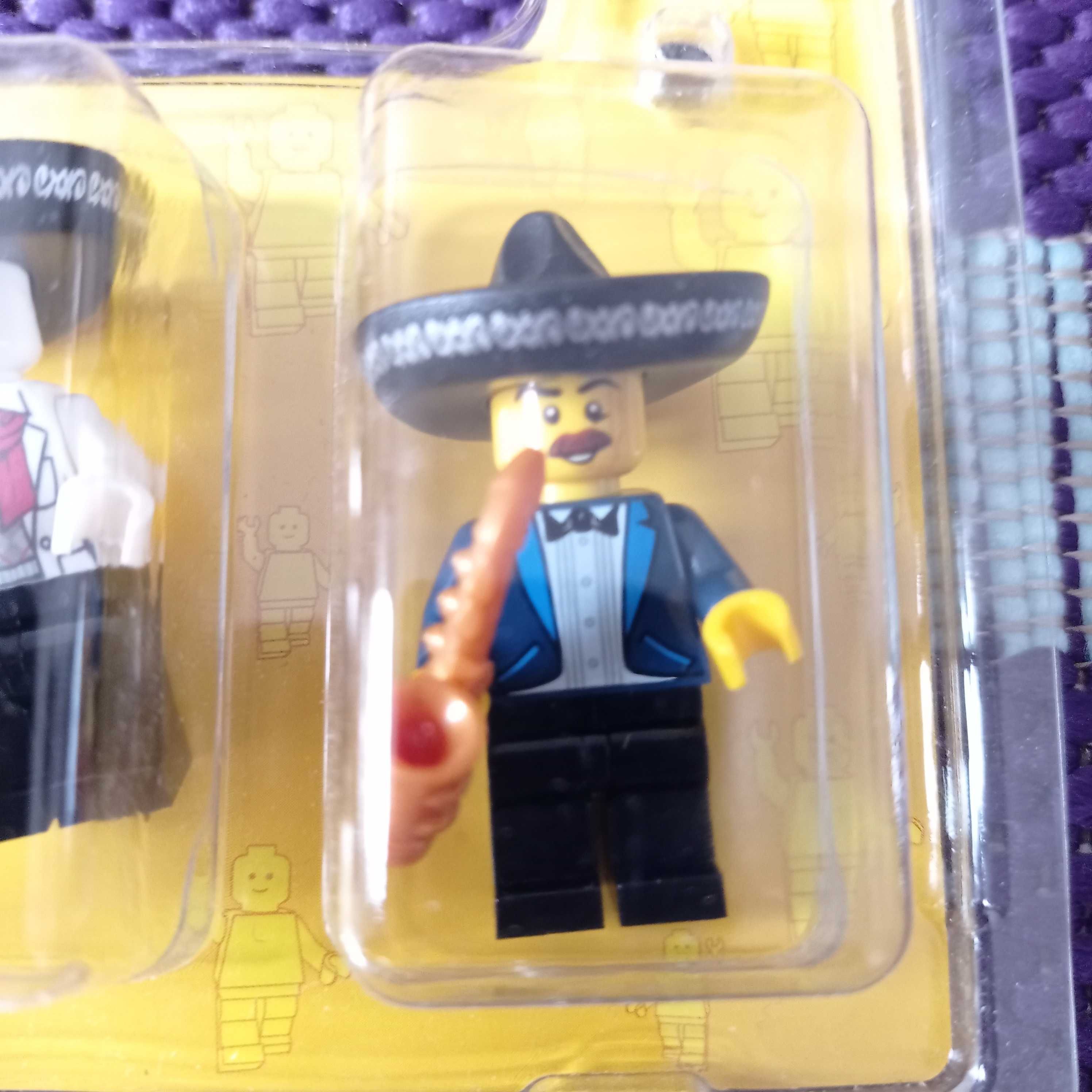 LEGO figurki mariachi ludziki blister minifigures kolekcjonerskie