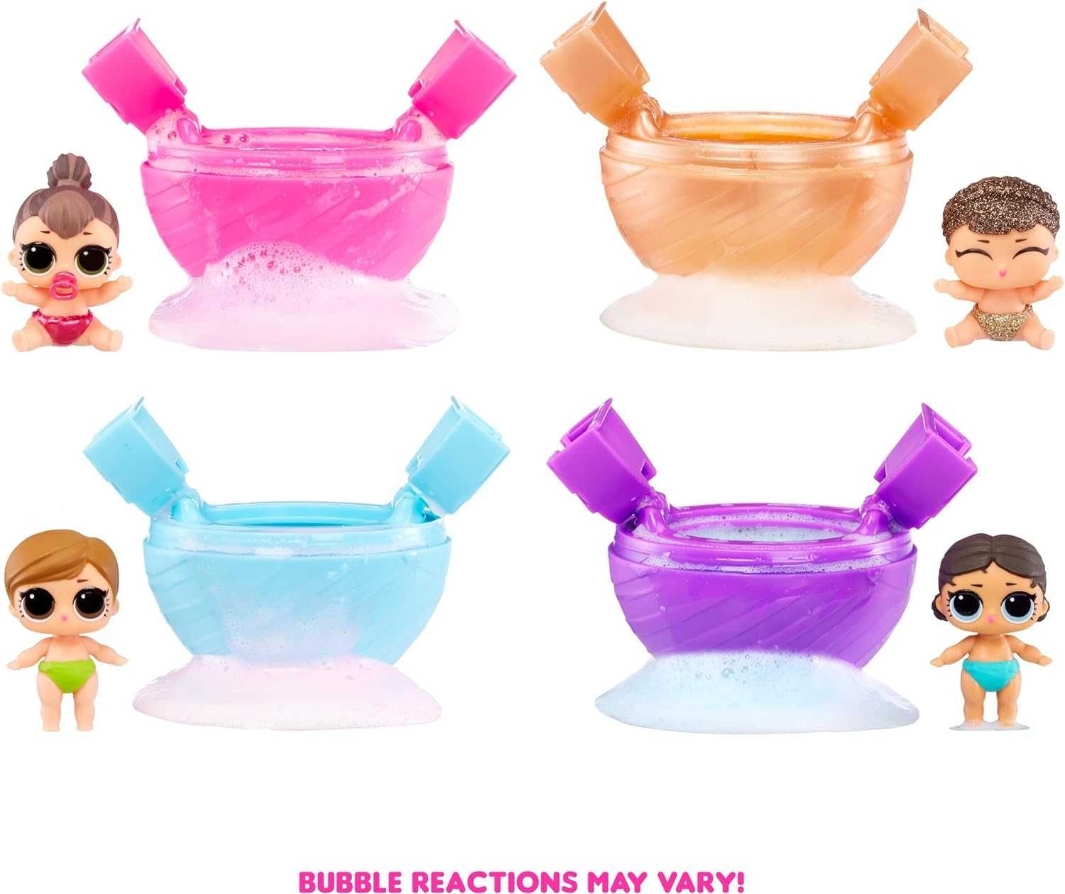 LOL Surprise Bubble Foam Lil Sisters Doll.маленька сестричка лілс бабл