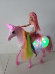 Lalka barbie z jednorożcem dreamtopia