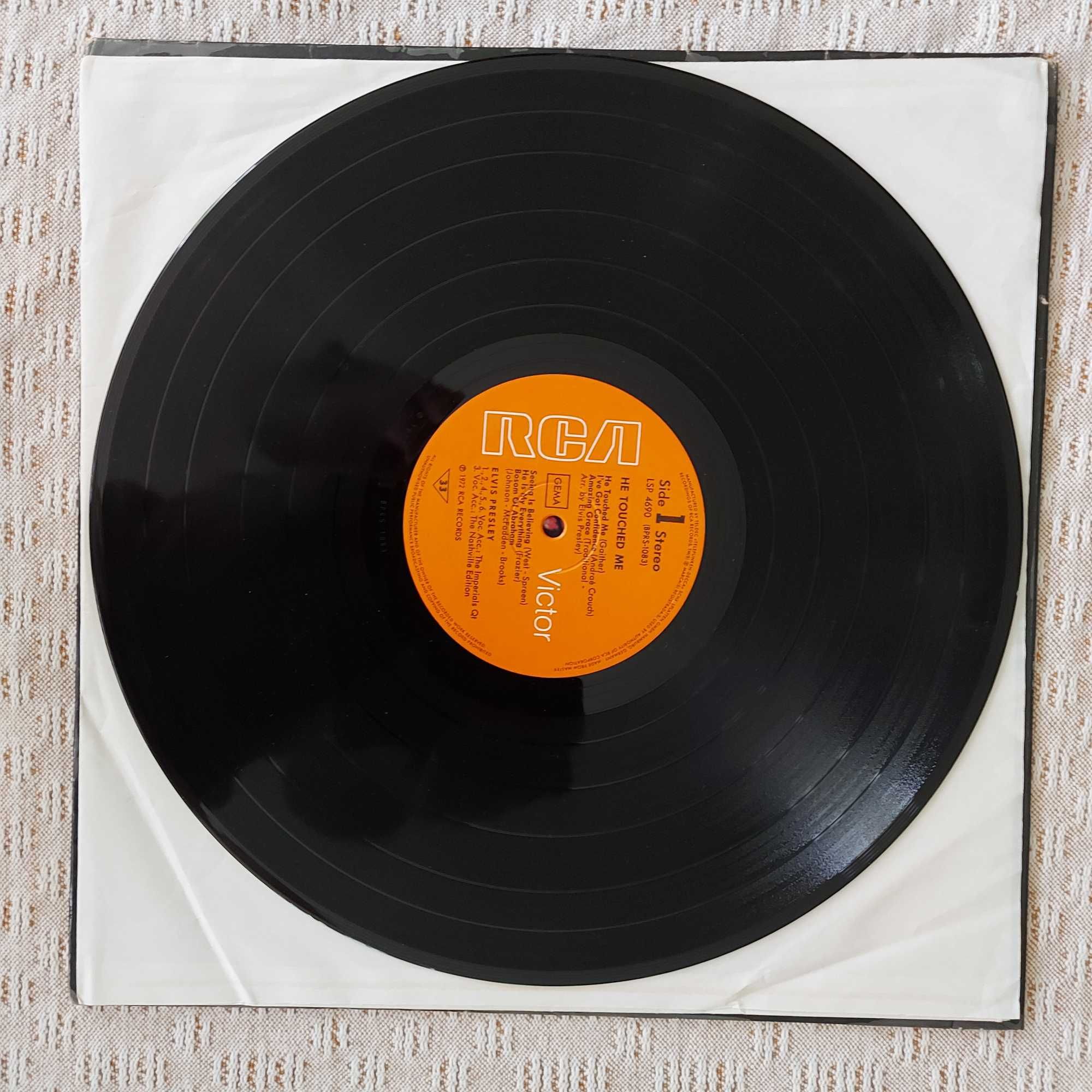 Elvis Presley He Touched Me  1972  Ger (EX+/EX-)