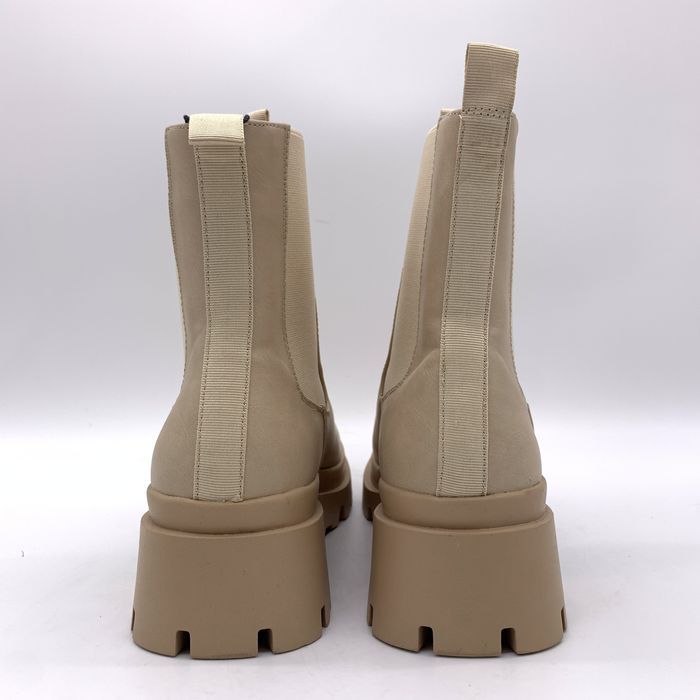 Buty damskie Even&Odd beżowe botki na platformie sztyblety rozmiar 41