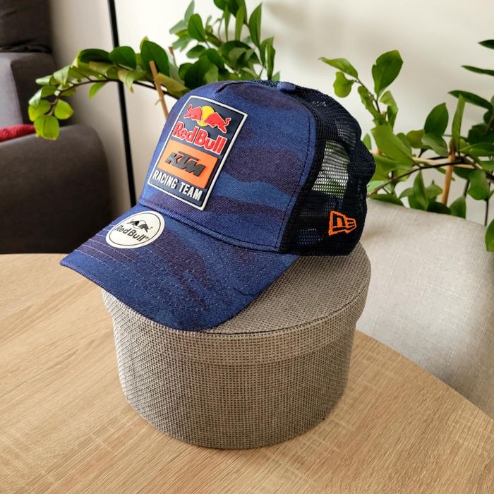 Czapka z daszkiem truckerka bejsbolówka Red Bull KTM Racing Team