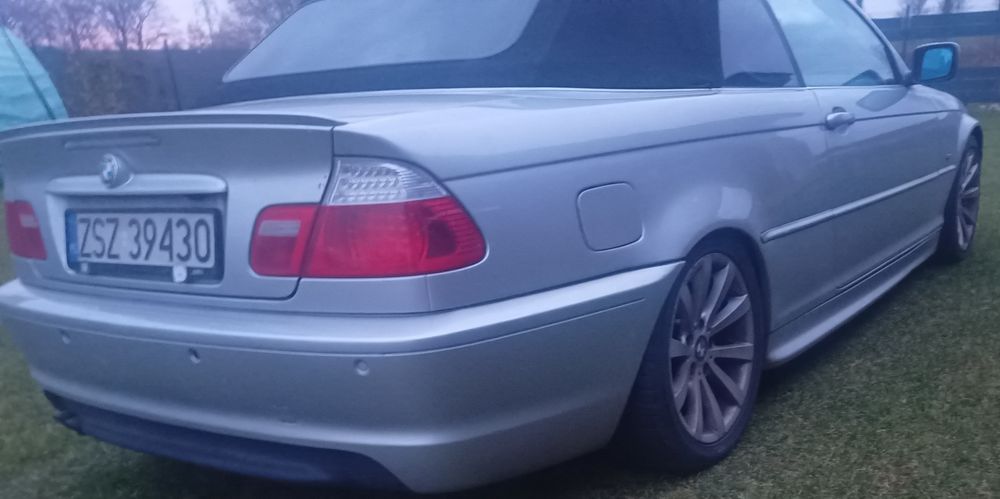 Sprzedam lub zamienię BMW E46 Cabrio 2.5benzyna + gaz 192KM
