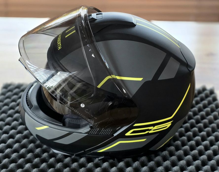 Kask szczękowy Schuberth C5 MASTER YELLOW rozm. XL