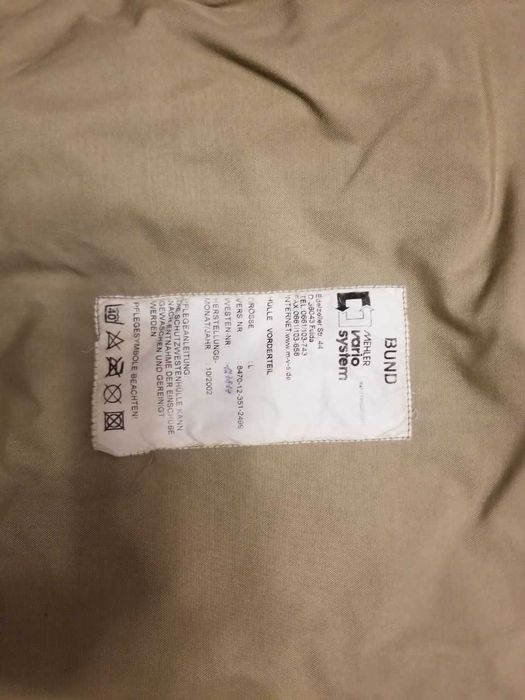 Чохол бронежилету, плитоноска Mehler ST Vario, без пластин