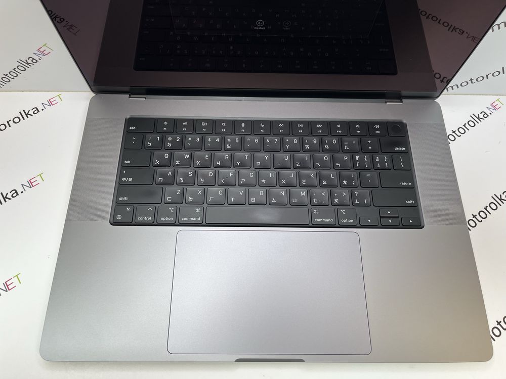 Macbook Pro 16 (a2485) Space Grey на запчасти! iCloud! M1 MAX, 64 RAM